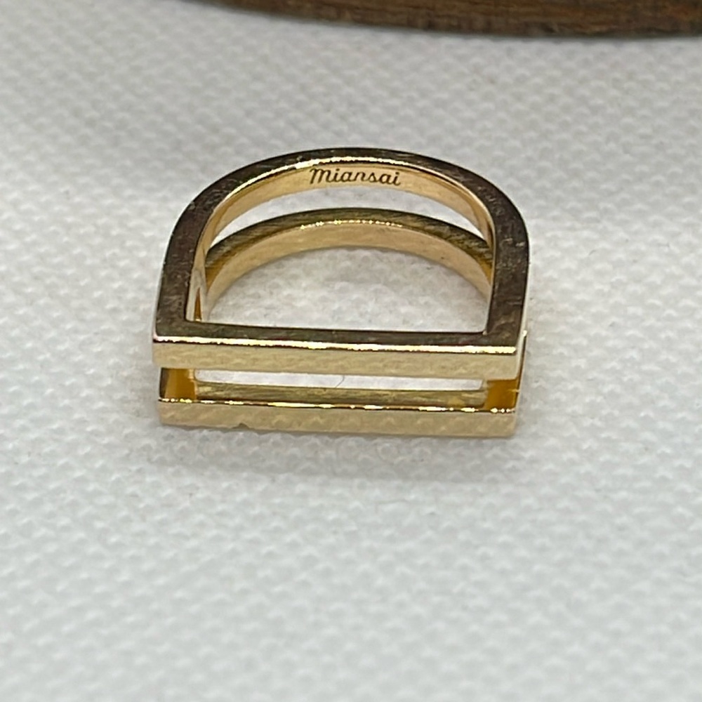 Miansai Gold Vermeil Nev Ring